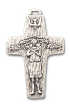 Load image into Gallery viewer, Papal Crucifix Custom Pendant - Sterling Silver