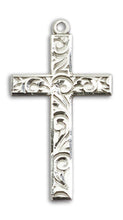 Load image into Gallery viewer, Cross Custom Pendant - Sterling Silver