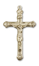 Load image into Gallery viewer, Crucifix Custom Pendant - Yellow Gold