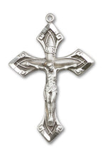 Load image into Gallery viewer, Crucifix Custom Pendant - Sterling Silver