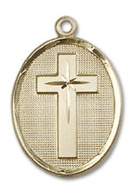 Load image into Gallery viewer, Cross Custom Pendant - Yellow Gold