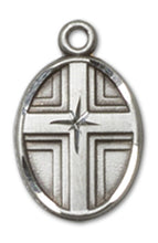 Load image into Gallery viewer, Cross Custom Pendant - Sterling Silver