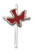Load image into Gallery viewer, Cross / Holy Spirit Custom Pendant - Sterling Silver