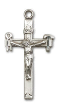 Load image into Gallery viewer, Crucifix Custom Pendant - Sterling Silver