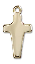 Load image into Gallery viewer, Cross Custom Pendant - Yellow Gold
