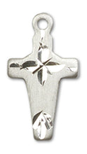 Load image into Gallery viewer, Cross Custom Pendant - Sterling Silver