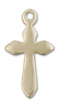 Load image into Gallery viewer, Cross Custom Pendant - Yellow Gold