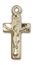 Load image into Gallery viewer, Crucifix Custom Pendant - Yellow Gold
