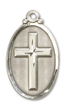 Load image into Gallery viewer, Cross Custom Pendant - Sterling Silver