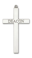 Load image into Gallery viewer, Deacon Cross Custom Pendant - Sterling Silver