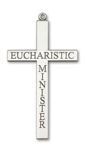 Load image into Gallery viewer, Eucharistic Minister Cross Custom Pendant - Sterling Silver