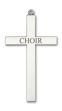Load image into Gallery viewer, Choir Cross Custom Pendant - Sterling Silver