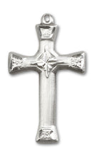 Load image into Gallery viewer, Cross Custom Pendant - Sterling Silver