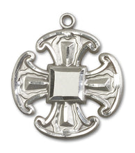 Load image into Gallery viewer, Cross Custom Pendant - Sterling Silver