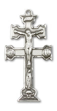 Load image into Gallery viewer, Caravaca Crucifix Custom Pendant - Sterling Silver