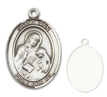 Load image into Gallery viewer, St. Ann Custom Medal - Sterling Silver