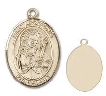 Load image into Gallery viewer, St. Apollonia Custom Medal - Yellow Gold