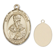 Load image into Gallery viewer, St. Alexander Sauli Custom Medal - Yellow Gold