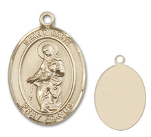Load image into Gallery viewer, St. Jane of Valois Custom Medal - Yellow Gold