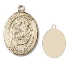 Load image into Gallery viewer, St. Jason Custom Medal - Yellow Gold