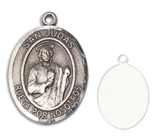 Load image into Gallery viewer, San Judas Custom Medal - Sterling Silver