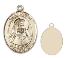 Load image into Gallery viewer, St. Louise de Marillac Custom Medal - Yellow Gold