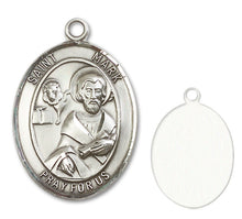 Load image into Gallery viewer, St. Mark the Evangelist Custom Medal - Sterling Silver