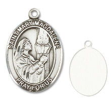 Load image into Gallery viewer, St. Mary Magdalene Custom Medal - Sterling Silver