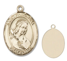 Load image into Gallery viewer, St. Philomena Custom Medal - Yellow Gold