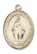 Load image into Gallery viewer, Miraculous Medal Custom Medal - Yellow Gold