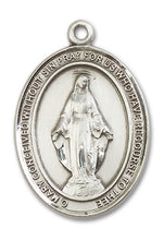 Load image into Gallery viewer, Miraculous Medal Custom Medal - Sterling Silver
