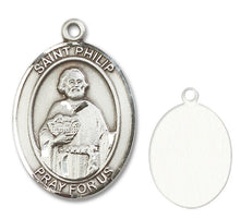 Load image into Gallery viewer, St. Philip the Apostle Custom Medal - Sterling Silver