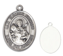 Load image into Gallery viewer, San Raymon Nonato Custom Medal - Sterling Silver