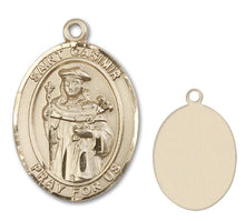 Load image into Gallery viewer, St. Casimir of Poland Custom Medal - Yellow Gold