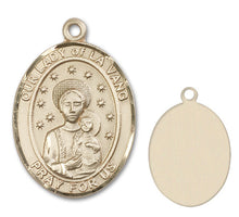 Load image into Gallery viewer, Our Lady of La Vang Custom Medal - Yellow Gold