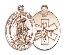 Load image into Gallery viewer, Guardian Angel / EMT Custom Medal - Yellow Gold