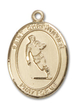 Load image into Gallery viewer, St. Christopher / Rugby Custom Medal - Yellow Gold