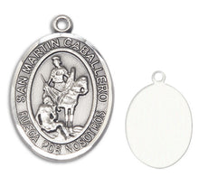 Load image into Gallery viewer, San Martin Caballero Custom Medal - Sterling Silver
