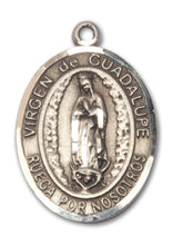 Load image into Gallery viewer, Our Lady of Guadalupe Custom Medal - Sterling Silver