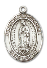 Load image into Gallery viewer, Our Lady of Guadalupe Custom Medal - Sterling Silver