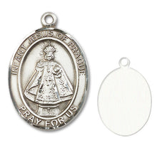 Load image into Gallery viewer, Infant of Prague Custom Medal - Sterling Silver