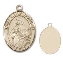 Load image into Gallery viewer, St. Maria Goretti Custom Medal - Yellow Gold