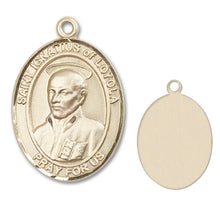 Load image into Gallery viewer, St. Ignatius of Loyola Custom Medal - Yellow Gold