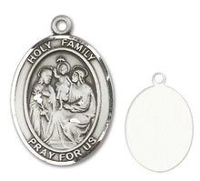 Load image into Gallery viewer, Holy Family Custom Medal - Sterling Silver
