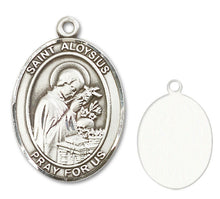 Load image into Gallery viewer, St. Aloysius Gonzaga Custom Medal - Sterling Silver