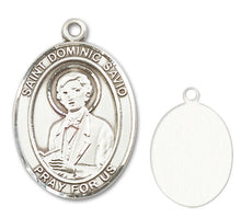 Load image into Gallery viewer, St. Dominic Savio Custom Medal - Sterling Silver