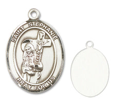Load image into Gallery viewer, St. Stephanie Custom Medal - Sterling Silver