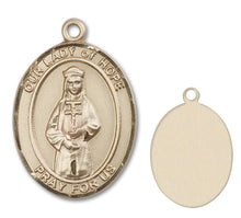 Load image into Gallery viewer, Our Lady of Hope Custom Medal - Yellow Gold