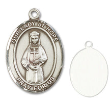 Load image into Gallery viewer, Our Lady of Hope Custom Medal - Sterling Silver
