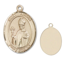 Load image into Gallery viewer, St. Austin Custom Medal - Yellow Gold